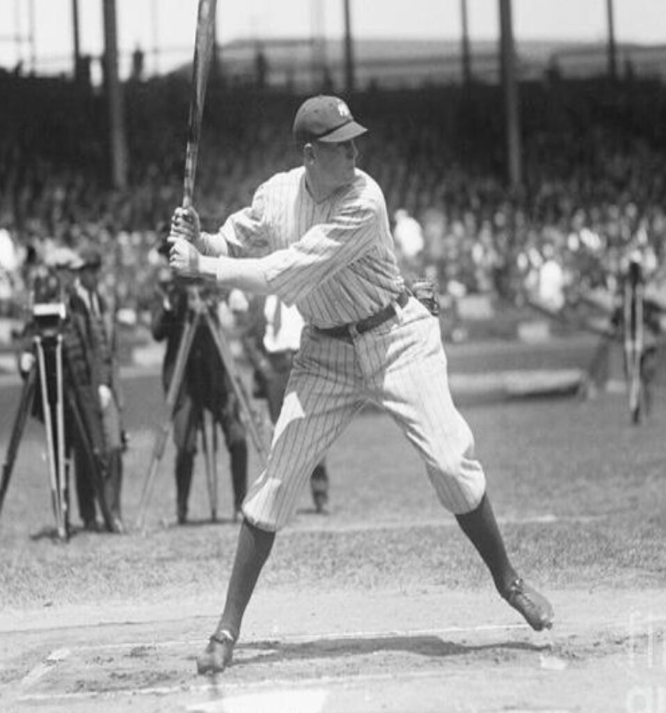 Bob Meusel jugó en los Yankees de 1920 a 1929.