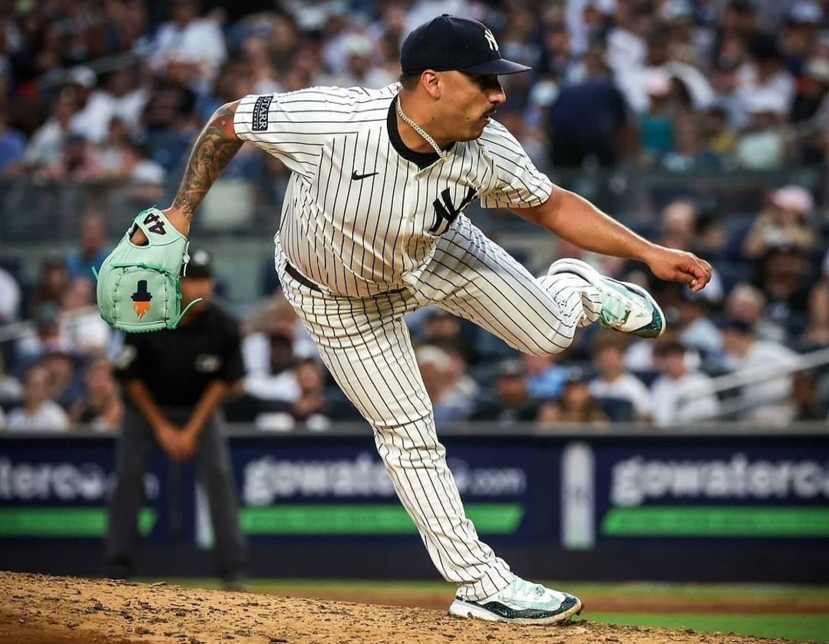 Yankees' Nestor Cortes is pitching against the the Orioles at Yankee Stadium on June 22, 2024.