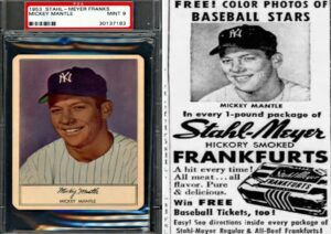Only mint Stahl-Meyer Mickey Mantle back on sale for the first time since 1988.