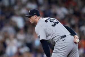 Clay Holmes couldn’t execute the six-out save on Friday in the Yankees’ loss to the Red Sox.