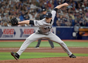 Yankees lefty reliever Tim Hill stranded the bases loaded in the fifth inning, replacing starter Marcus Stroman and earning the win