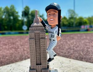 Spencer Jones Bobblehead presented by WRWD Country for fans of the Yankees Single-A affiliate Hudson Valley Renegades.