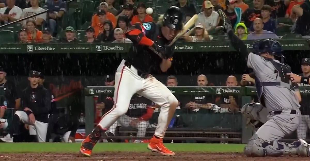 The benches cleared in the bottom of the ninth of the Yankees’ 4-1 win over the Orioles Friday night at Camden Yards, following tensions from their previous series in The Bronx and escalating when Clay Holmes, with a 4-1 lead, drilled Heston Kjerstad in the head with one out.