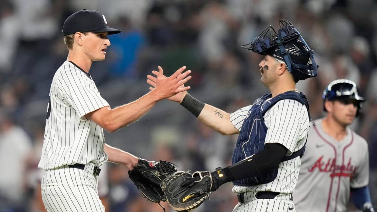 Phil bickford jugando para los yankees de nueva york