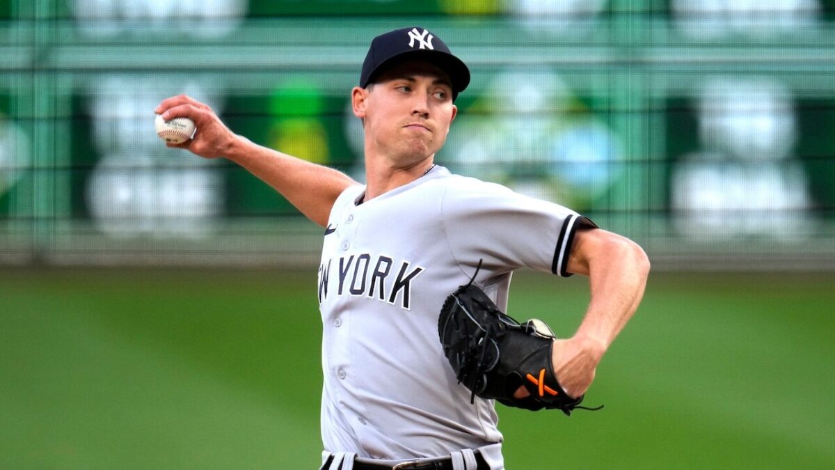 Journeyman Luke Weaver made his Yankees debut on Saturday night, allowing three runs over four innings in a start against the Pirates at PNC Park.