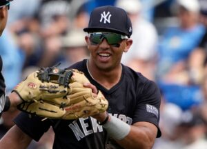 Yankees' rookie Oswald Peraza