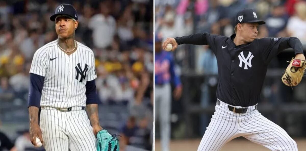 Yankees' pitchers Marcus Stroman and Will Warren