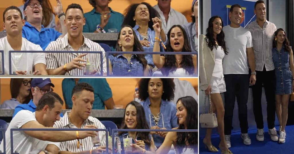Aaron Judge Continúa La Tradición De Pareja Del US Open, Su Mejor Amigo ...