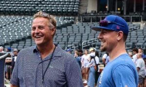 Yankees' Mark Leiter Jr and his unclue AL lEITER