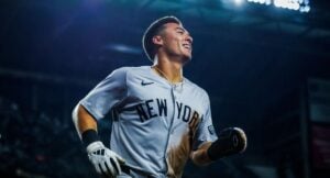 The Major League Baseball Players Alumni Association (MLBPAA) announced that Anthony Volpe is the recipient of the Yankees' 2024 Heart and Hustle Award