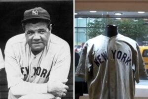 Babe Ruth’s historic “called shot” jersey goes to auction on august 23