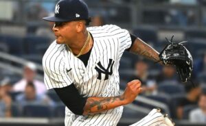 On August 21, Luis Gil left the game early between the Yankees and the Guardians.