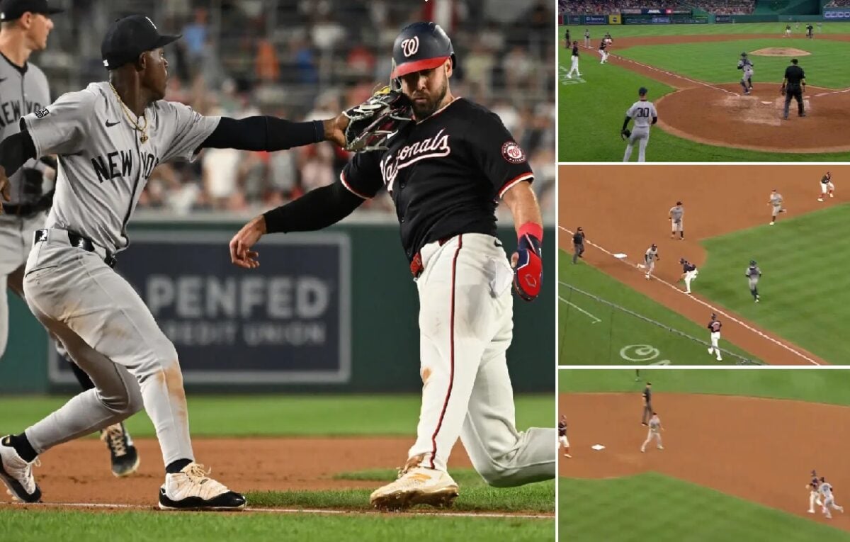 The New York Yankees vs. the Washington Nationals game on August, 28, 2024, witnessed a rare double play.