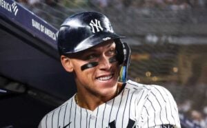 Yankees star Aaron Judge was scorching hot in August, and he was rewarded for it with the American League Player of the Month award.