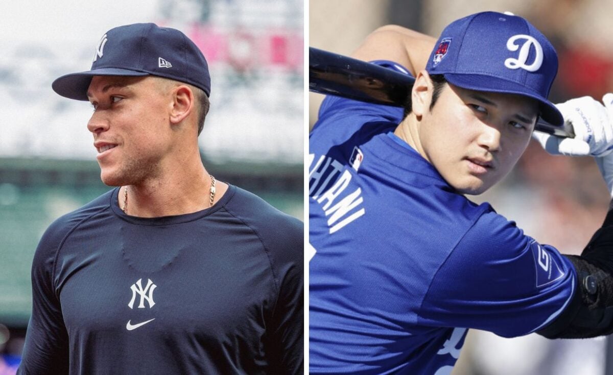  Yankees star Aaron Judge and Dodgers phenomenon Shohei Ohtani. Both have delivered extraordinary seasons