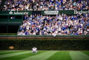 Chicago fans welcome Yankees' Anthony Rizzo on his return to Wrigley Field on September 6, 2024.