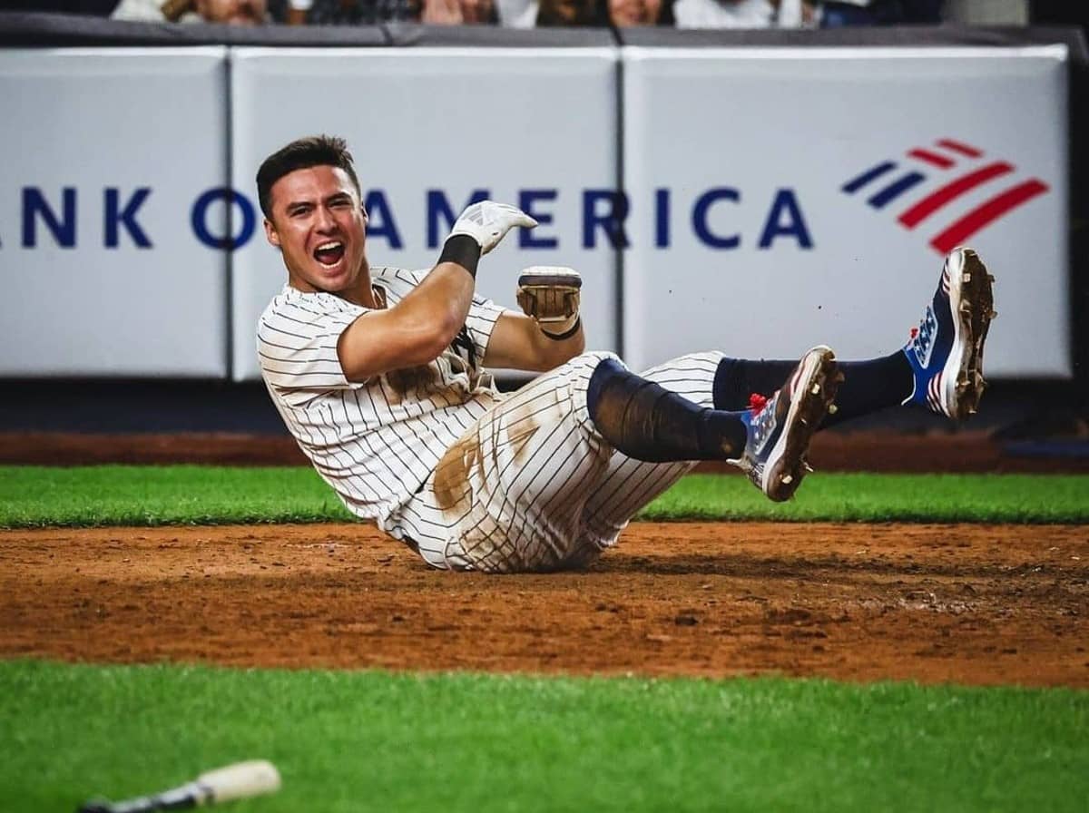 Yankees' shortstop Anthony Volpe in action at Yankee Stadium on September 11, 2024.