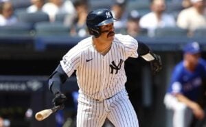 Austin Wells was absent from the New York Yankees’ lineup for Tuesday’s game against the Texas Rangers, on September 03, 2024.