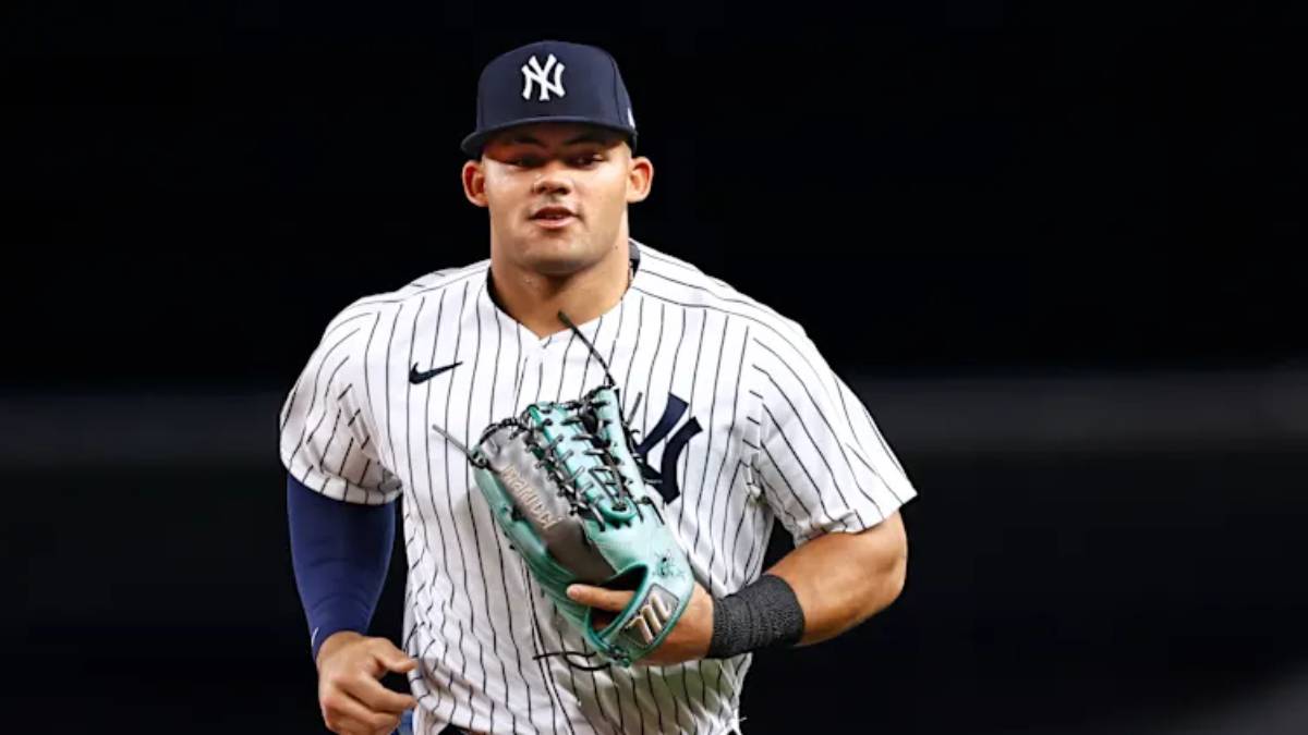 Jasson Dominguez will not be in the Yankees’ lineup for Friday’s game against the Boston Red Sox, on Sept. 13, 2024