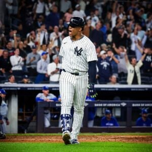 Juan Soto, after sending an injury shiver across the Bronx, blasted a home run at Yankee Stadium on 12th September, 2024.