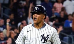 Juan Soto delivered a clutch 10th-inning single, lifting the Yankees to their second consecutive walk-off victory in a thrilling 2-1 win over the Red Sox at Yankee Stadium on Thursday night, Sept. 13, 2024