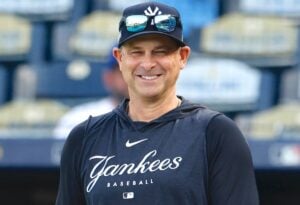 Yankees manager Aaron Boone's three-year contract expires after the 2024 season, but it includes a club option for 2025.