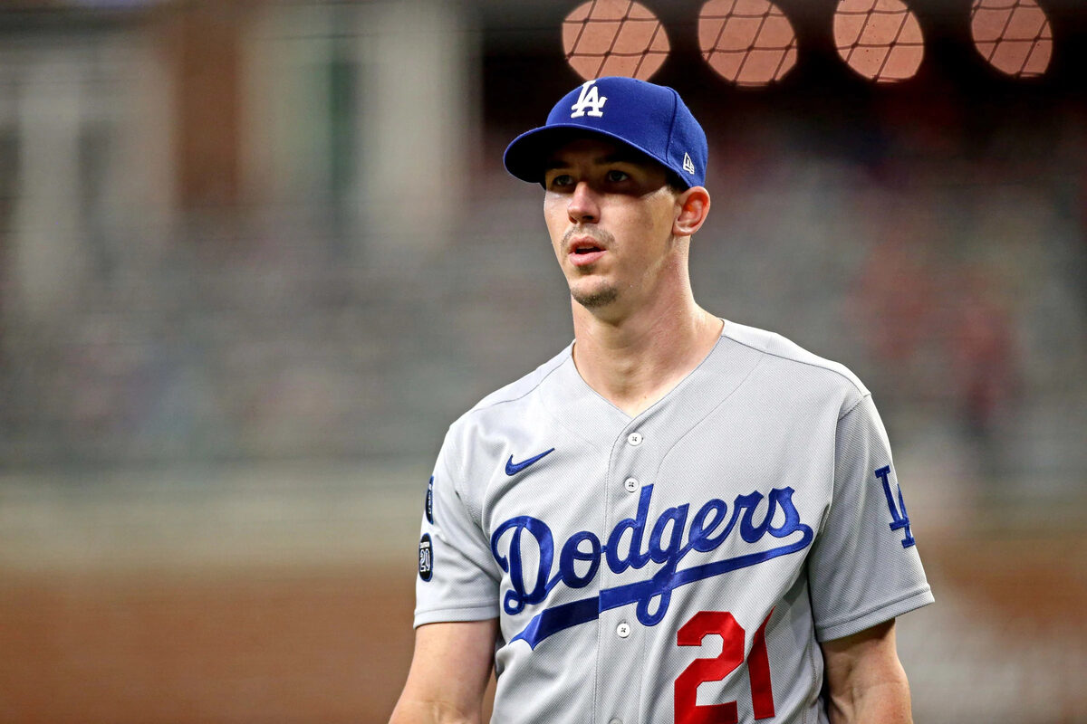 Walker Buehler won't pitch in the big leagues in 2023. 