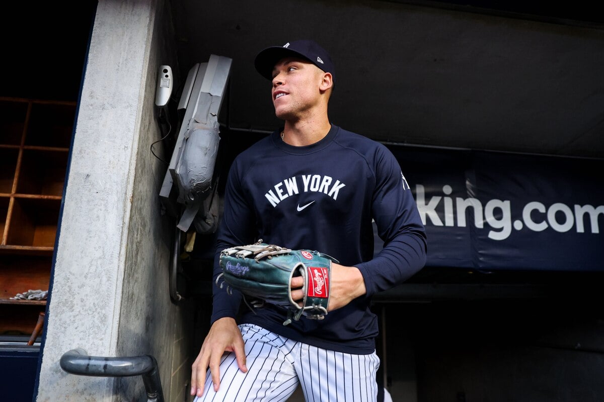 Yankees captain Aaron Judge is at Yankee Stadium on October 4, 2024.