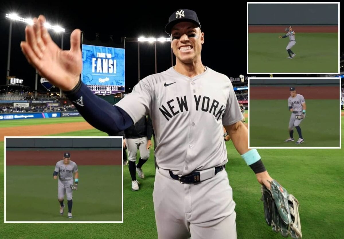 Aaron Judge's catch cements the Yankees' 3-1 ALDS win over the Royals at 