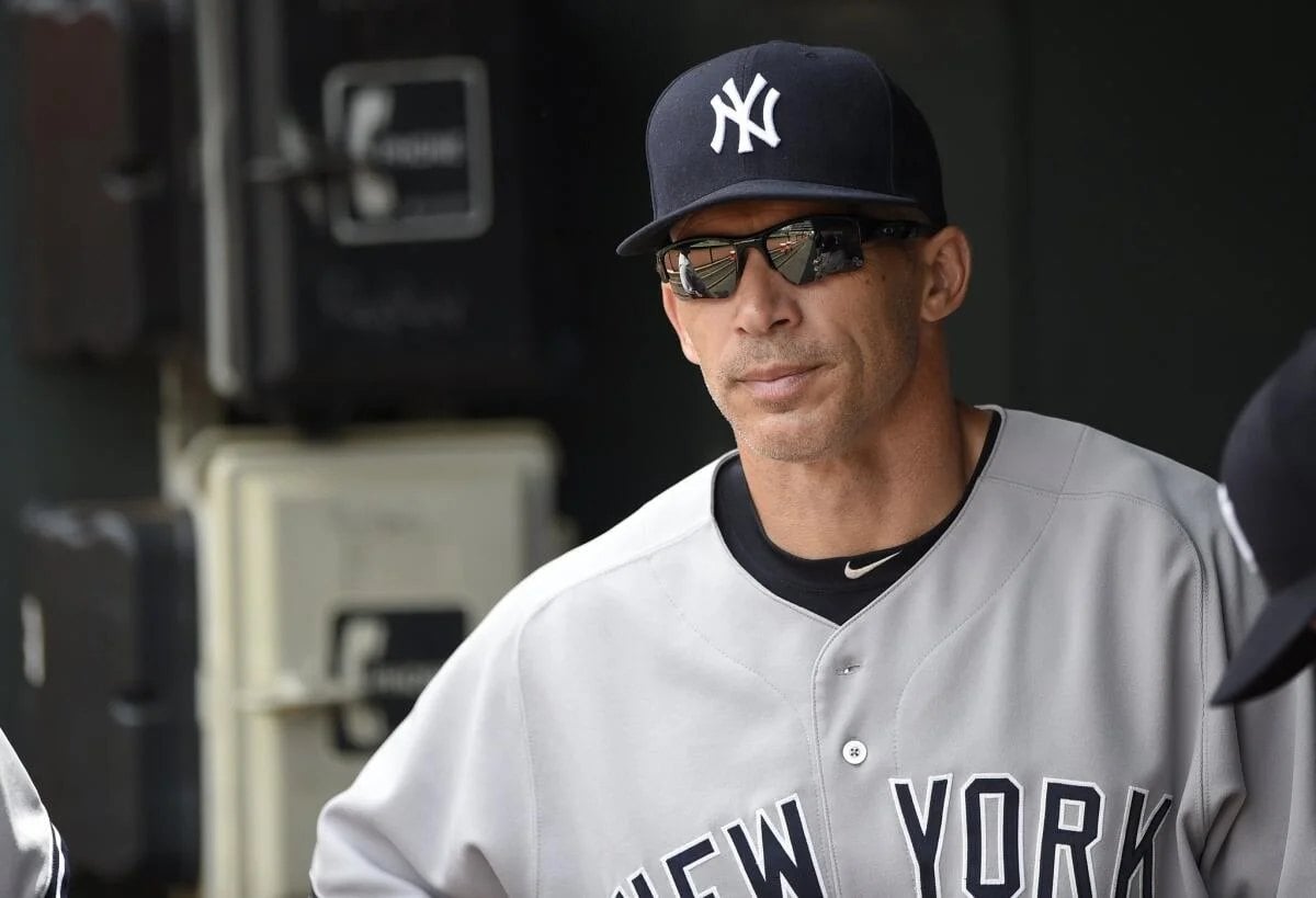 Joe Girardi durante su etapa como entrenador de los Yankees en 2017.