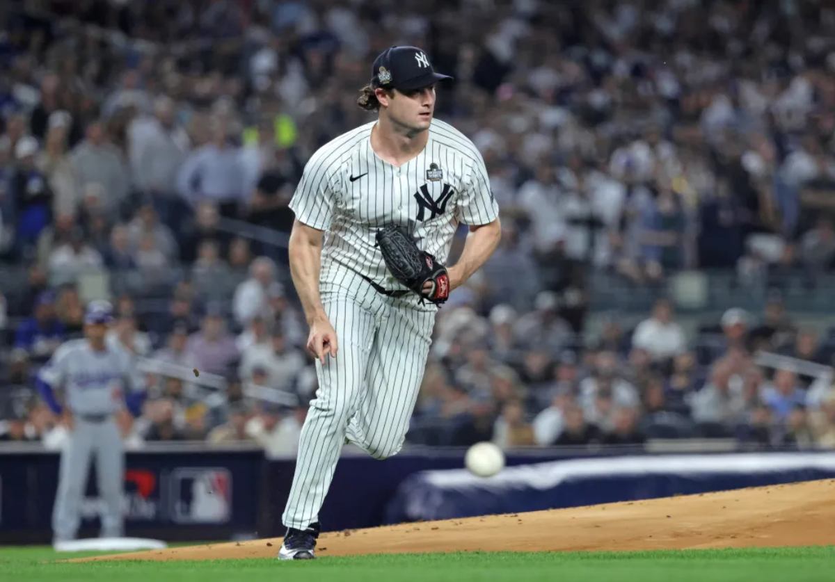 The Yankees can nullify Gerrit Cole's decision to opt out of his contact by adding one more season to the end of his nine-year dea