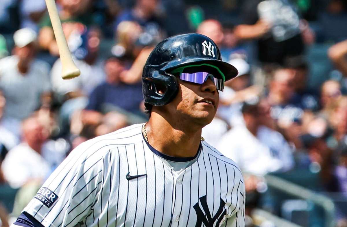 Los Yankees de Nueva York adquirieron a Juan Soto de los Padres en un megacanje el 6 de diciembre de 2023.