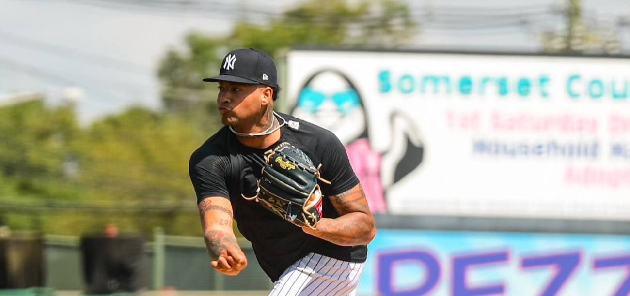 On August 27, Luis Gil was playing in the minors as part of his recovery from an injury that had kept him out of the Yankees' MLB lineup in recent games.