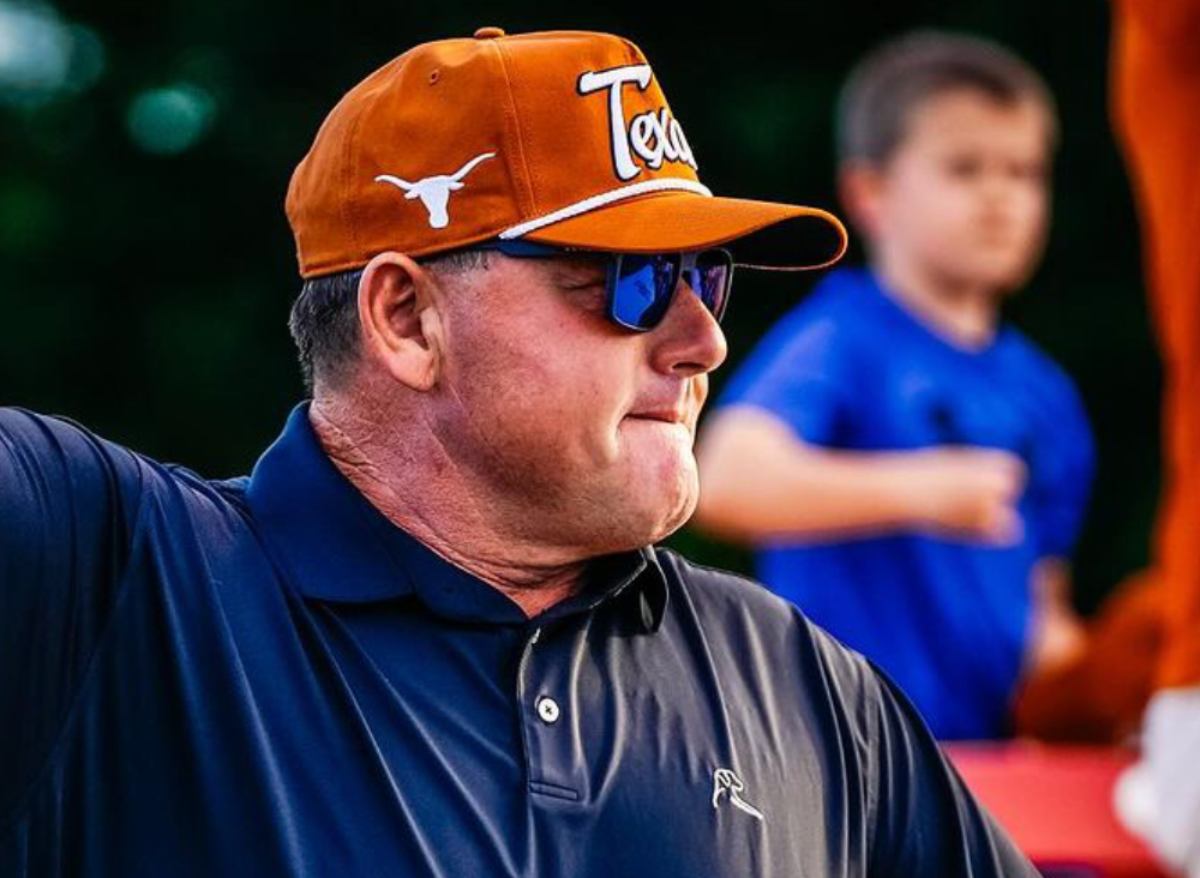 Former Yankees player during an appearance at the University of Texas in 2024