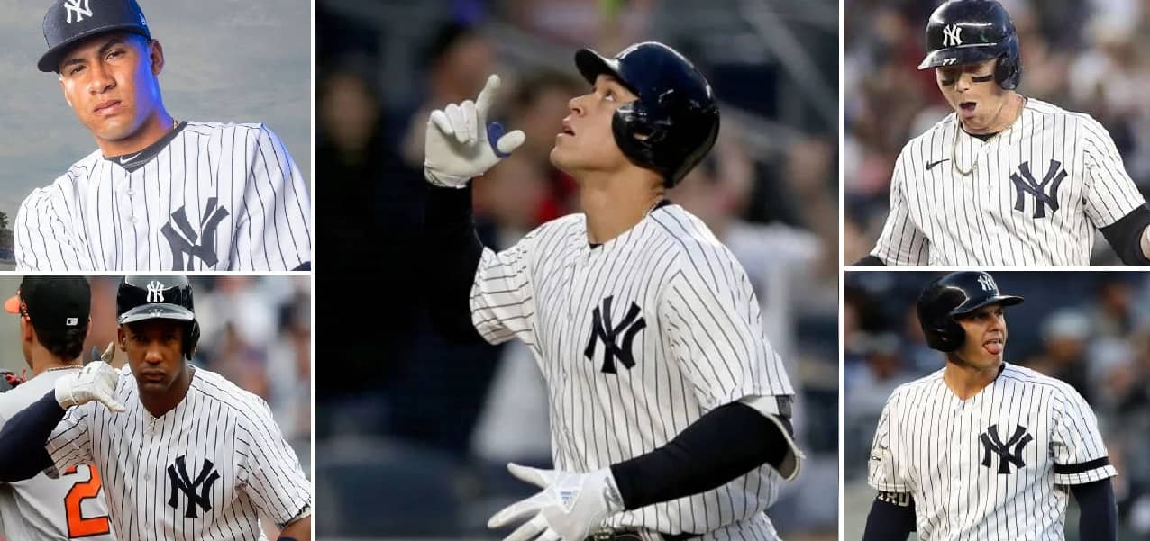 Gleyber Torres, Aaron Judge, Miguel Andujar, Clint Frazier, and Greg Bird comprised once-vaunted New York Yankees' Baby Bomber force in the mid-2010s.