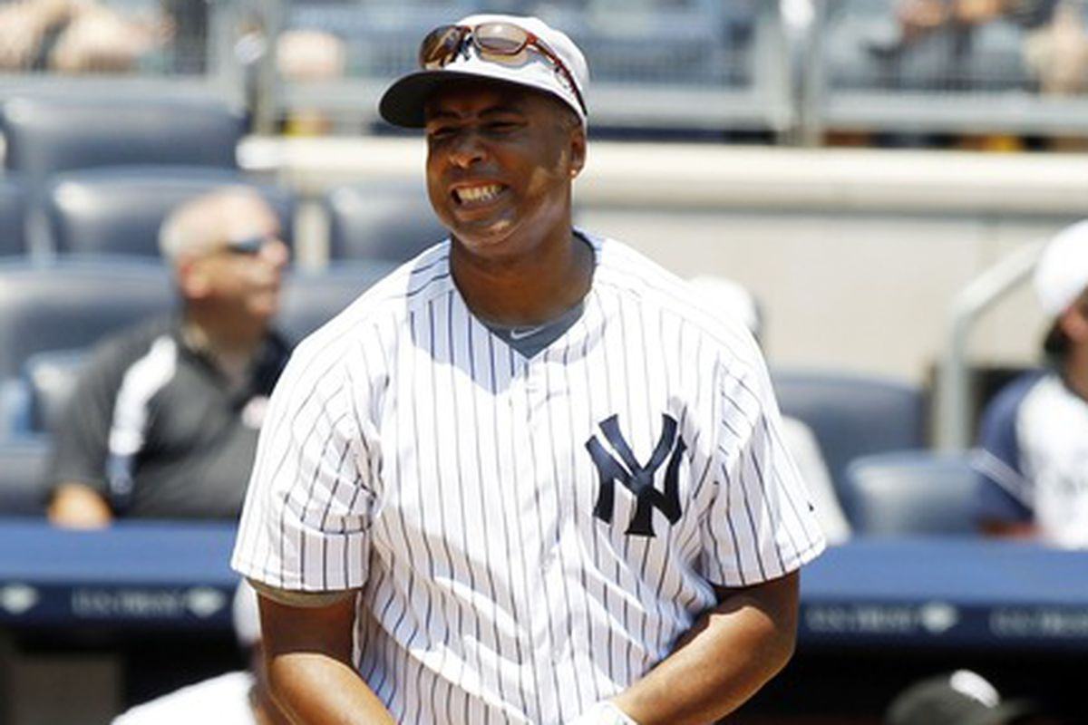 Former Yankees player Bernie Williams