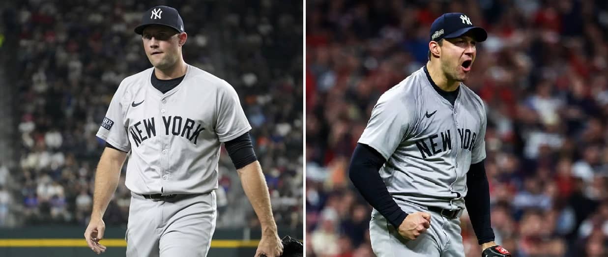 LHP Tim Mayza and RHP Tommy Kahnle of the New York Yankees become free agents after the 2024 season.