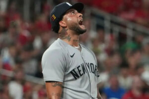 Gil, Chisholm shine early as Yankees survive late Cardinals scare in 4-3 win