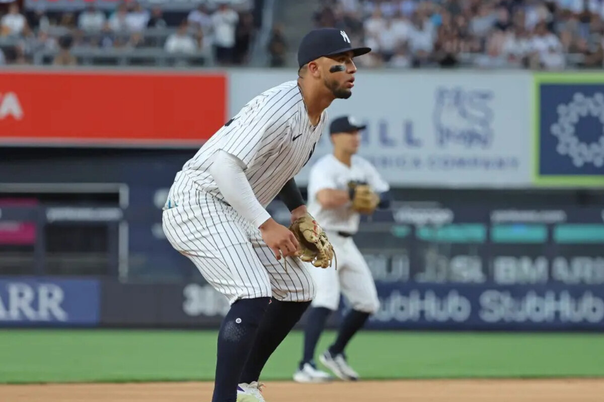 Oswald Peraza was traded at the deadline.