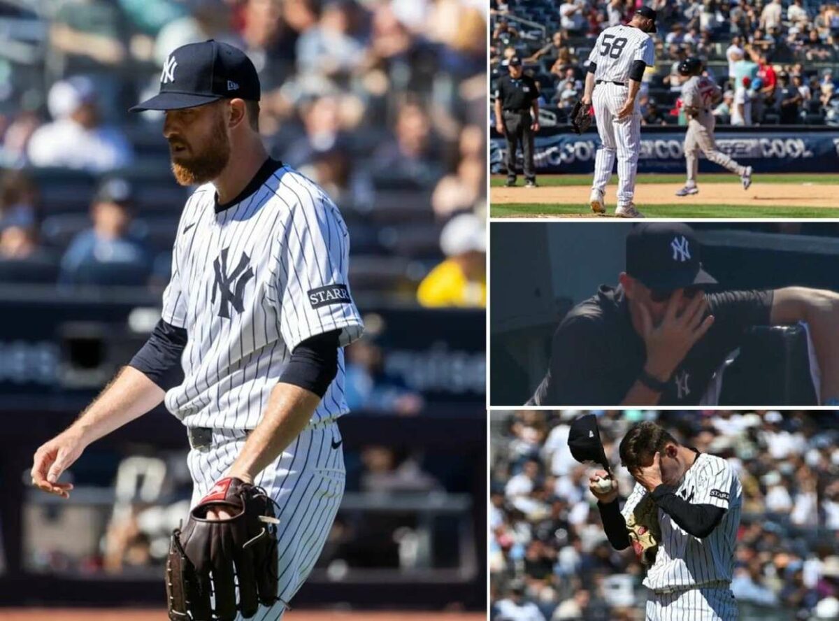 On his Yankees debut, Paul Blackburn surrendered seven runs in the ninth inning during the 12-1 loss to the Red Sox in New York on August 24, 2025.
