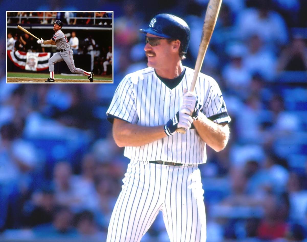 Wade Boggs played for the Red Sox for 10 seasons before joining the Yankees after the 1992 season.