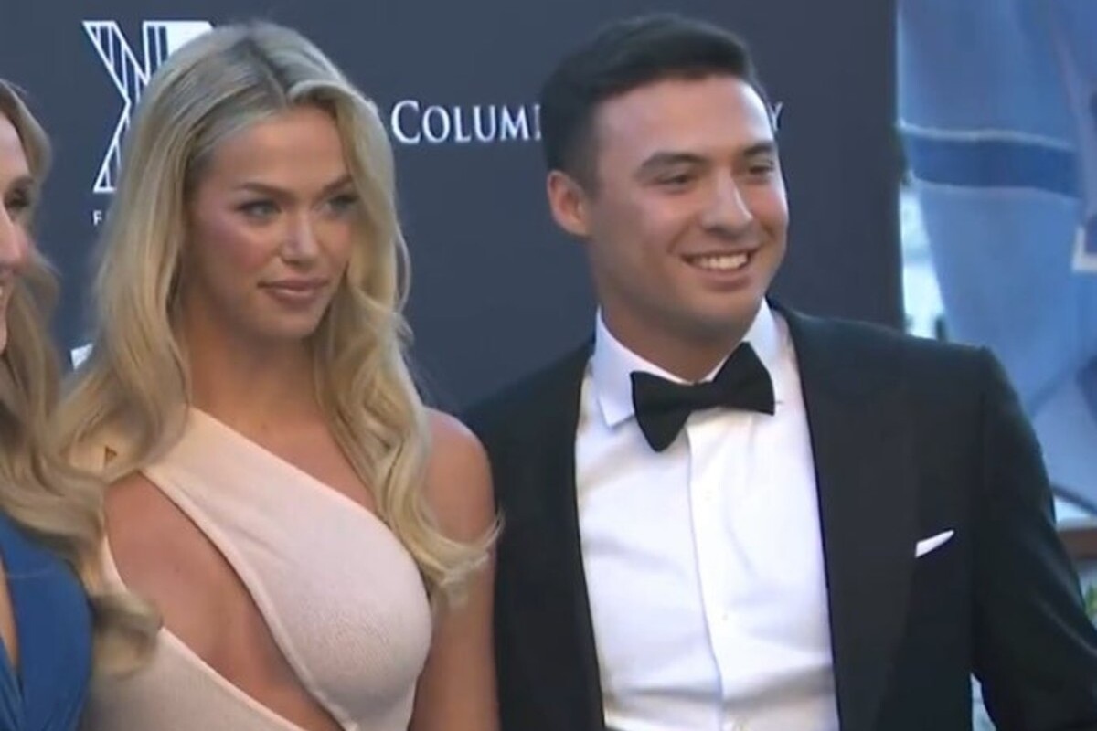 Anthony Volpe arrives to the Carlos Rodón Foundation event!