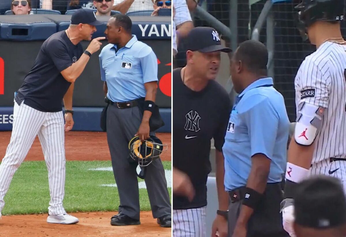 Aaron Boone was tossed out 7th time this season during the New York Yankees' 6-1 win over the Baltimore Orioles on September 27, 2025, at Yankee Stadium.