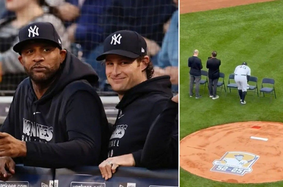 Gerrit Cole muestra su lado más humilde en el homenaje de los Yankees a Sabathia
