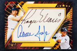 Topps revela (vídeo) el lanzamiento de una doble tarjeta auto de leyendas de los Yankees sin precedentes