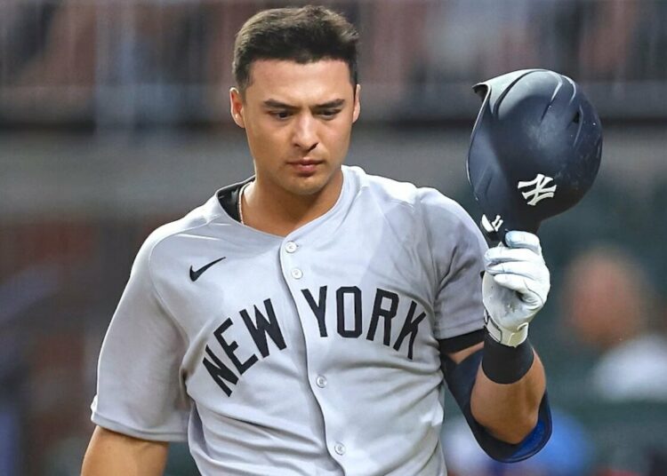 Shortstop Anthony Volpe is recovering from shoulder surgery and will have to fight to keep his everyday job next season.