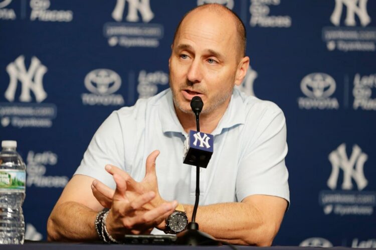 New York Yankees general manager Brian Cashman is taking heat following the club's sweep by the Houston Astros in the American League Championship Series. His contract expires at the end of the year.