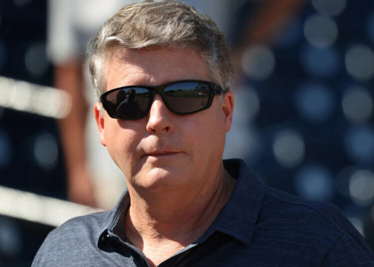 Hal Steinbrenner is pictured Feb. 26 during the Yankees' spring training.
