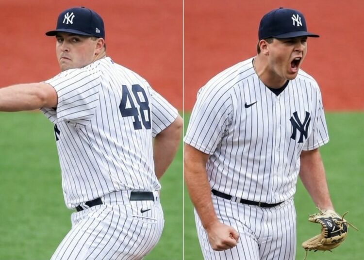 The Yankees selected Mac Heuer in the eighth round of the 2025 draft out of Texas Tech.