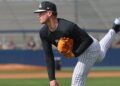Cade Winquest throws his new sinker at the New York Yankees Spring Training camp in Tampa, Fl. Feb. 11, 2026.